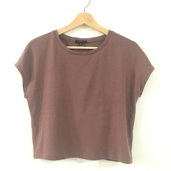 Old Pink / Light Prune Knit T-Shirt
